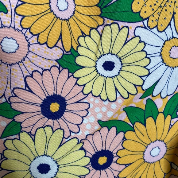 ModCloth Retro Daisy Pant High Rise Size Small - Picture 4 of 6